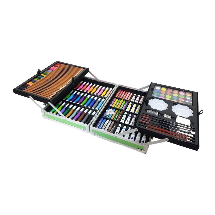 SET ARTE MALETA METALICA ANIMADA - Grafitos