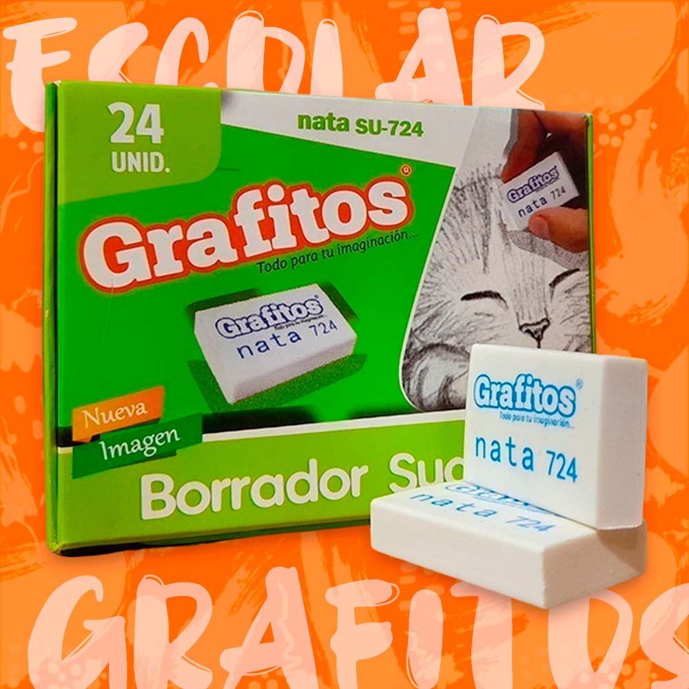 BORRADOR GRAFITO 724 CAJA POR 24