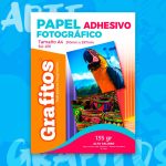 Papel Fotográfico Adhesivo Grafitos 135 Gr