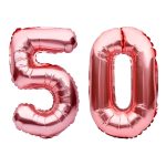 bomba numerica oro rosa