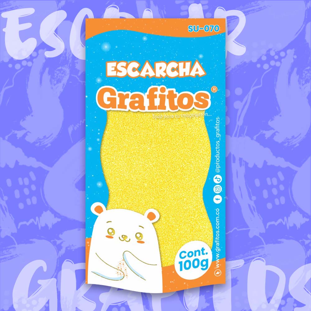ESCARCHA 100 GR TORNASOL AMARILLO