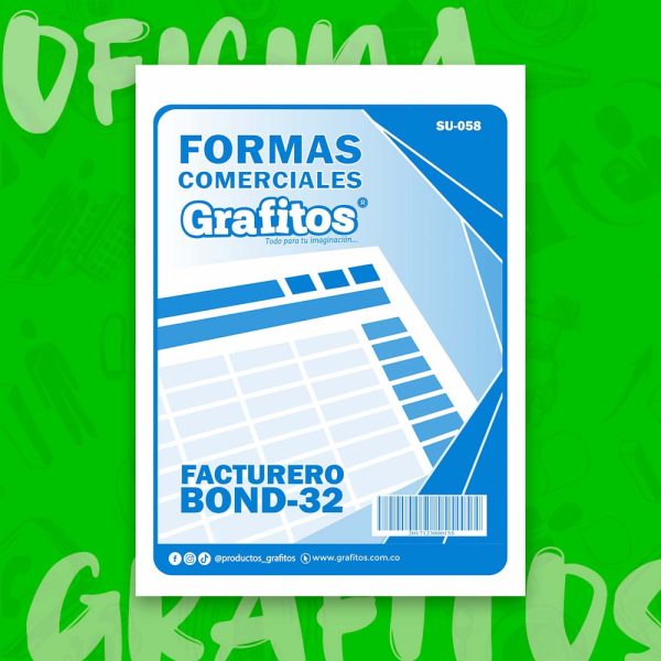 facturero-bond-32-grafitos
