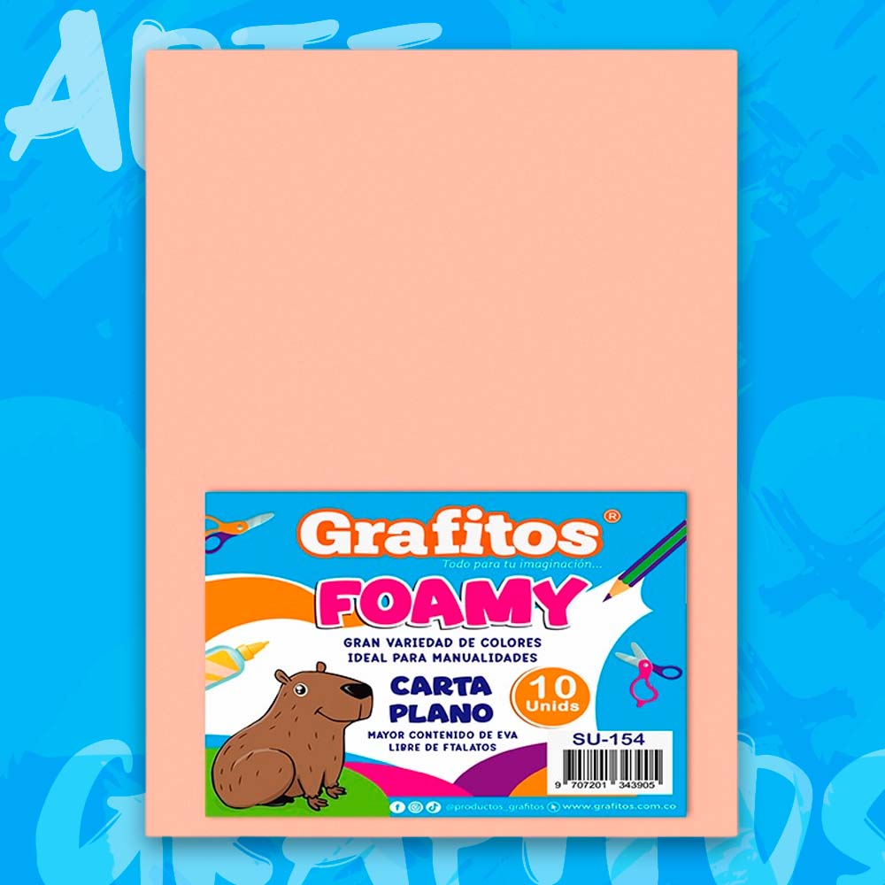 FOMI CARTA PIEL PAQUETE x10