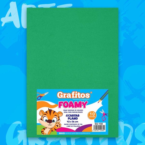 foamy-cuatro-cartas-verde-oscuro