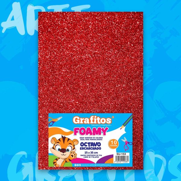 foamy-en-octavo-escarchado-rojo