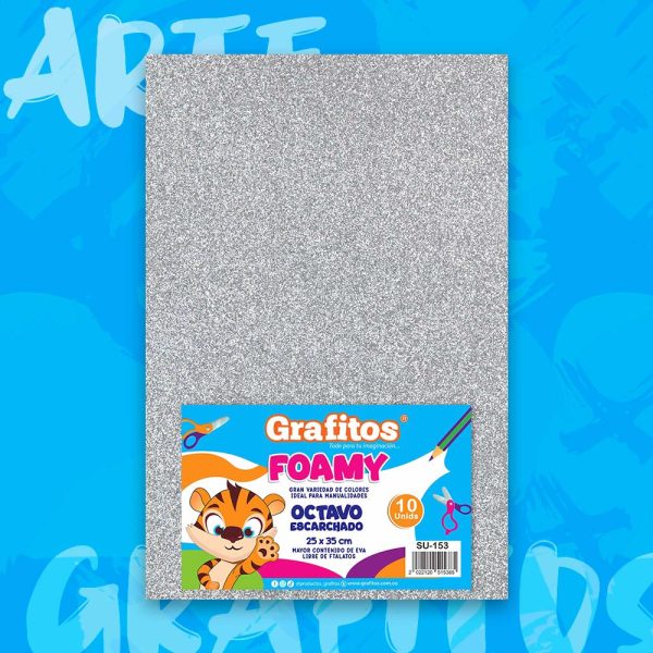 foamy-en-octavo-plateado-escarchado