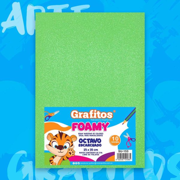 foamy-en-octavo-verde-neon