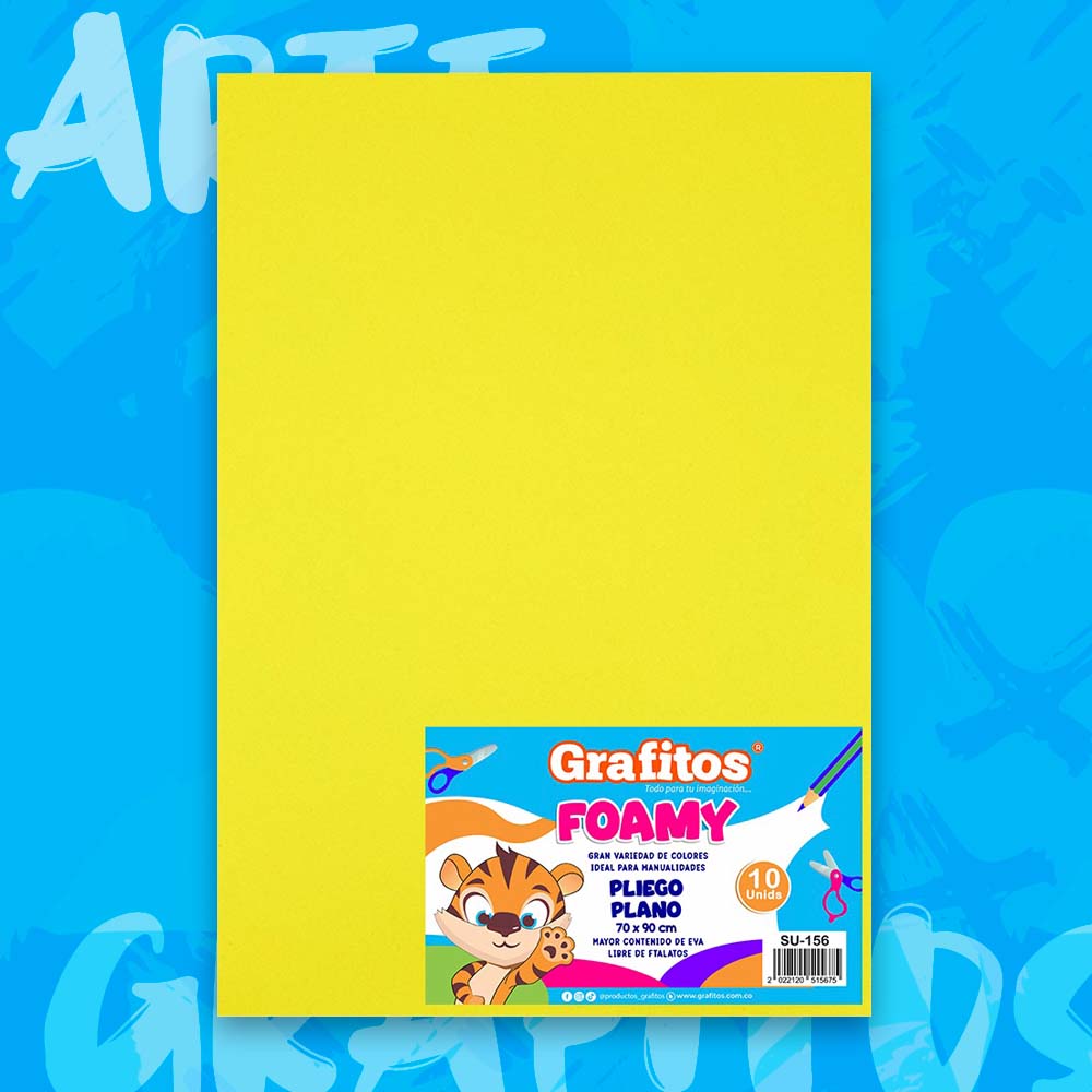 FOMI LAMINA AMARILLO CANARIO