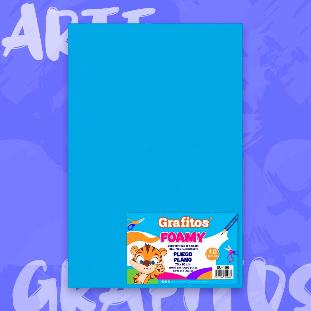 FOMI LAMINA AZUL MEDIO/CIELO