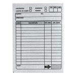 hojas facturero mini periodico