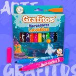 Marcadores lavables Grafitos su-005