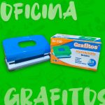 Perforadora Pequeña Metálica Grafitos