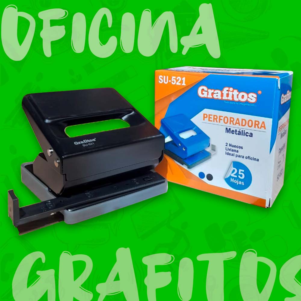 Perforadora Mediana Grafitos