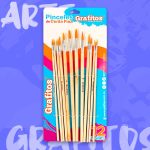 set-pinceles-cerda-fina-redondos-grafitos