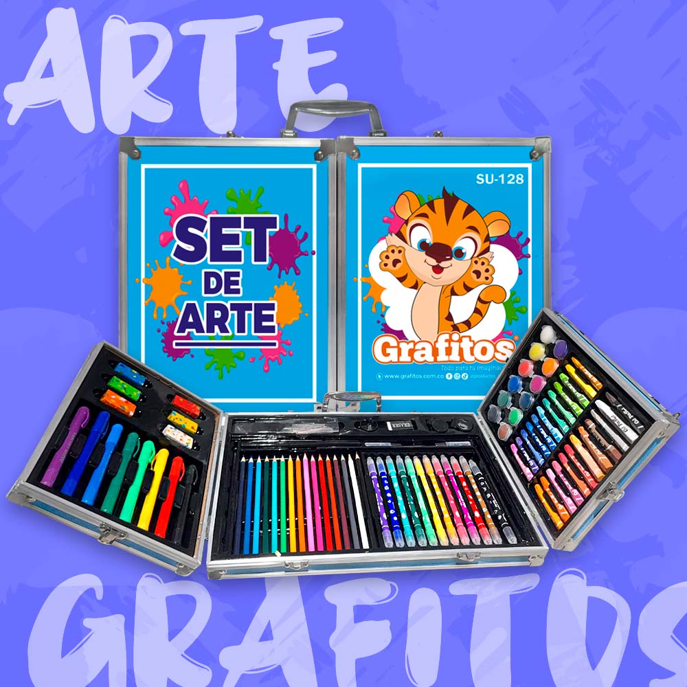 Set Arte Metálico 128 Piezas