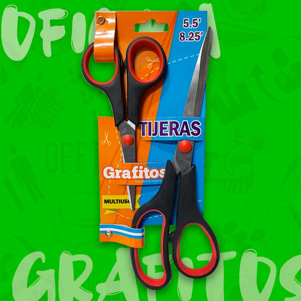 Set de Tijeras x2 Grafitos SU-107