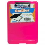 Tabla planillera pink porta documentos