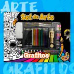 Set De Arte 128 Piezas Con Ergoman