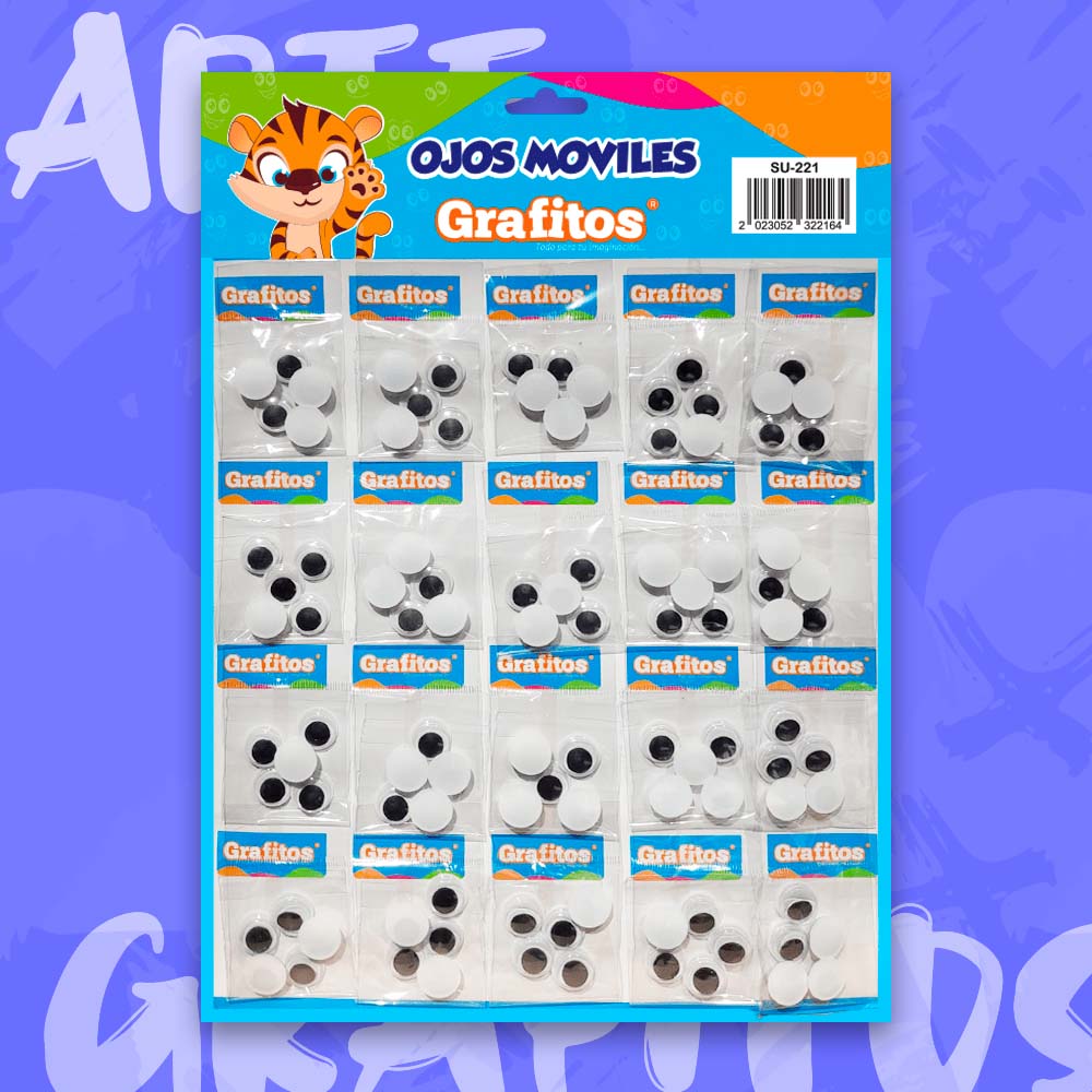 Cartón De Ojos Móviles