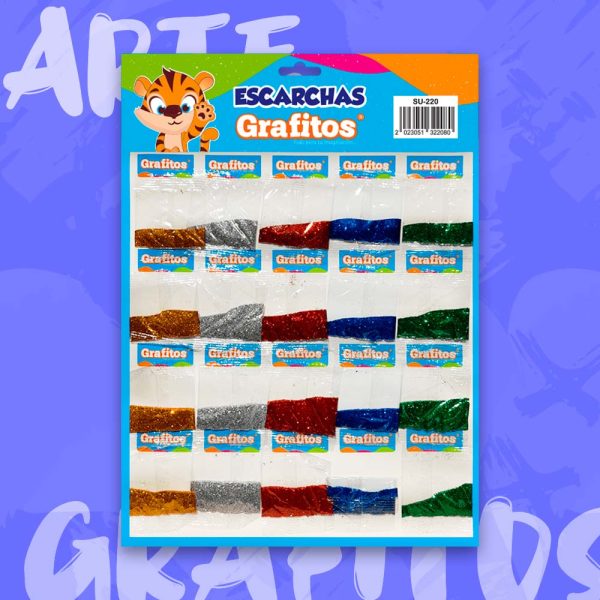 Cartón De Escarcha Corriente Grafitos