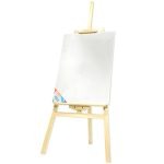 caballete de madera mediano grafitos