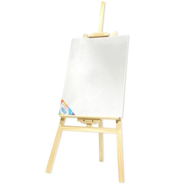 caballete de madera mediano grafitos