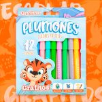 Plumones Colores Pasteles Grafitos