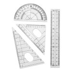 mini juego de escuadras kawaii