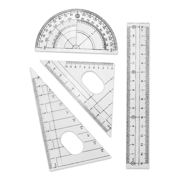 mini juego de escuadras kawaii