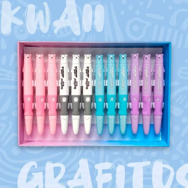 Lapiz ositos con borrador