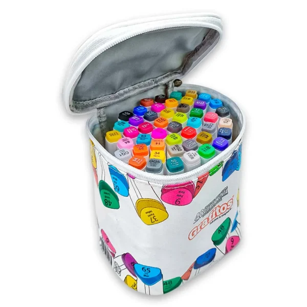 Marcadores a base de alcohol doble punta 48 SU-314-48 (4)