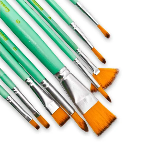 Pinceles de cerda fina x9 SU-324 (2)