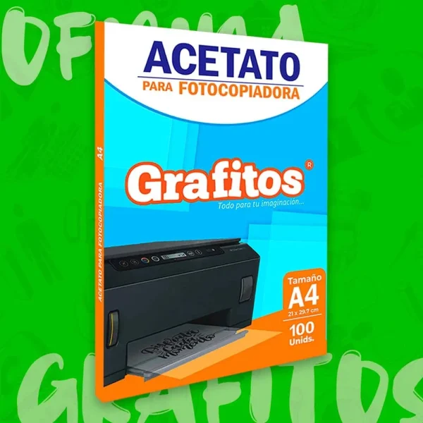 Acetato A4 Para Fotocopiadora Grafitos_1