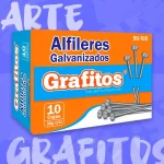 Alfiler Niquelado Grafitos