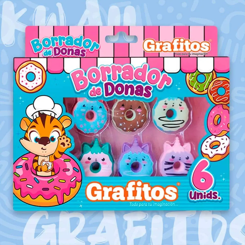 Borradores Kawaii Grafitos De Donas