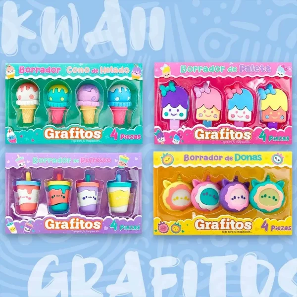 Borradores-kawaii-Grafitos-Motivos-Comida