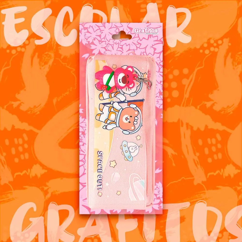 Cartuchera Espace Out con Llavero