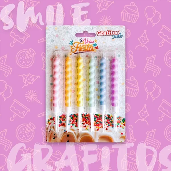 Velas-En-Espiral-Colores-Pasteles-Grafitos