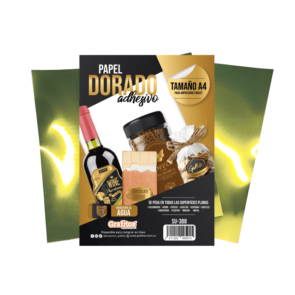 papel dorado portada