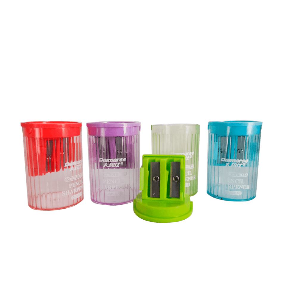 Sacapunta Traslucido Tarro Con Deposito