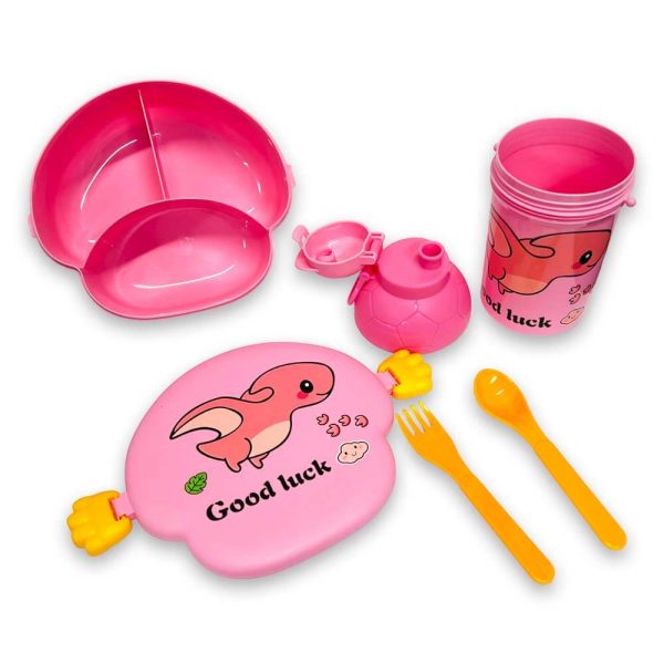 Portacomidas Kawaii Motivos Dinosaurios