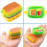 Sacapunta Hamburguesa Kawaii Doble