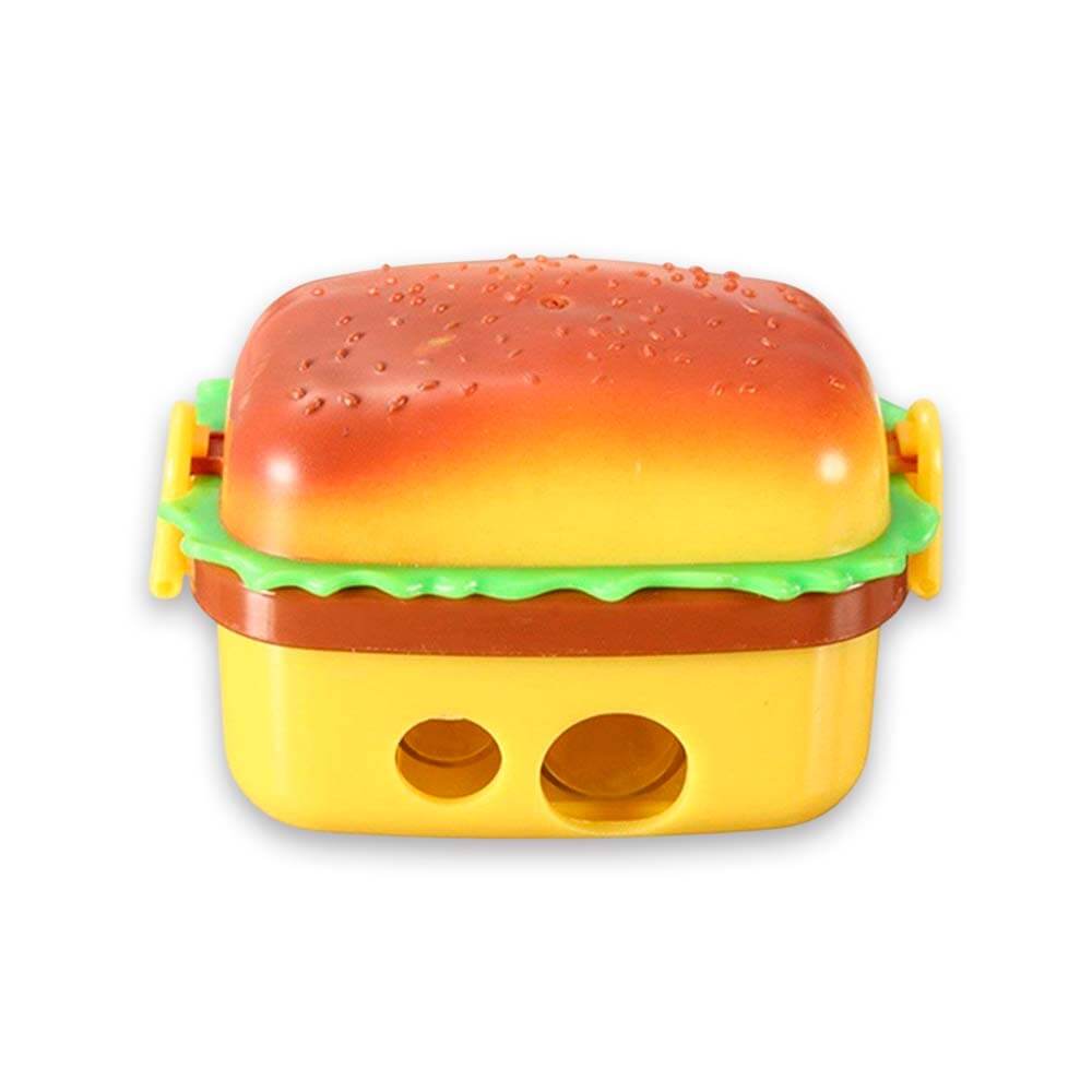 Sacapunta Hamburguesa Kawaii Doble
