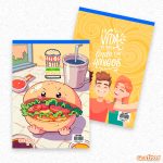 conoce los blocks oficio blancos grafitos