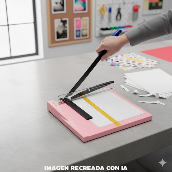 imagen de IA referencia guillotina de colores