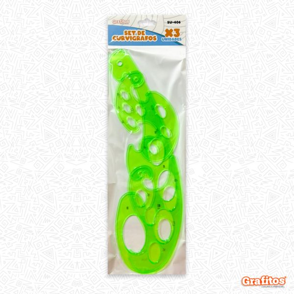 Set de Curvígrafos Grafitos SU-406