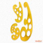 Set de Curvígrafos Grafitos SU-406